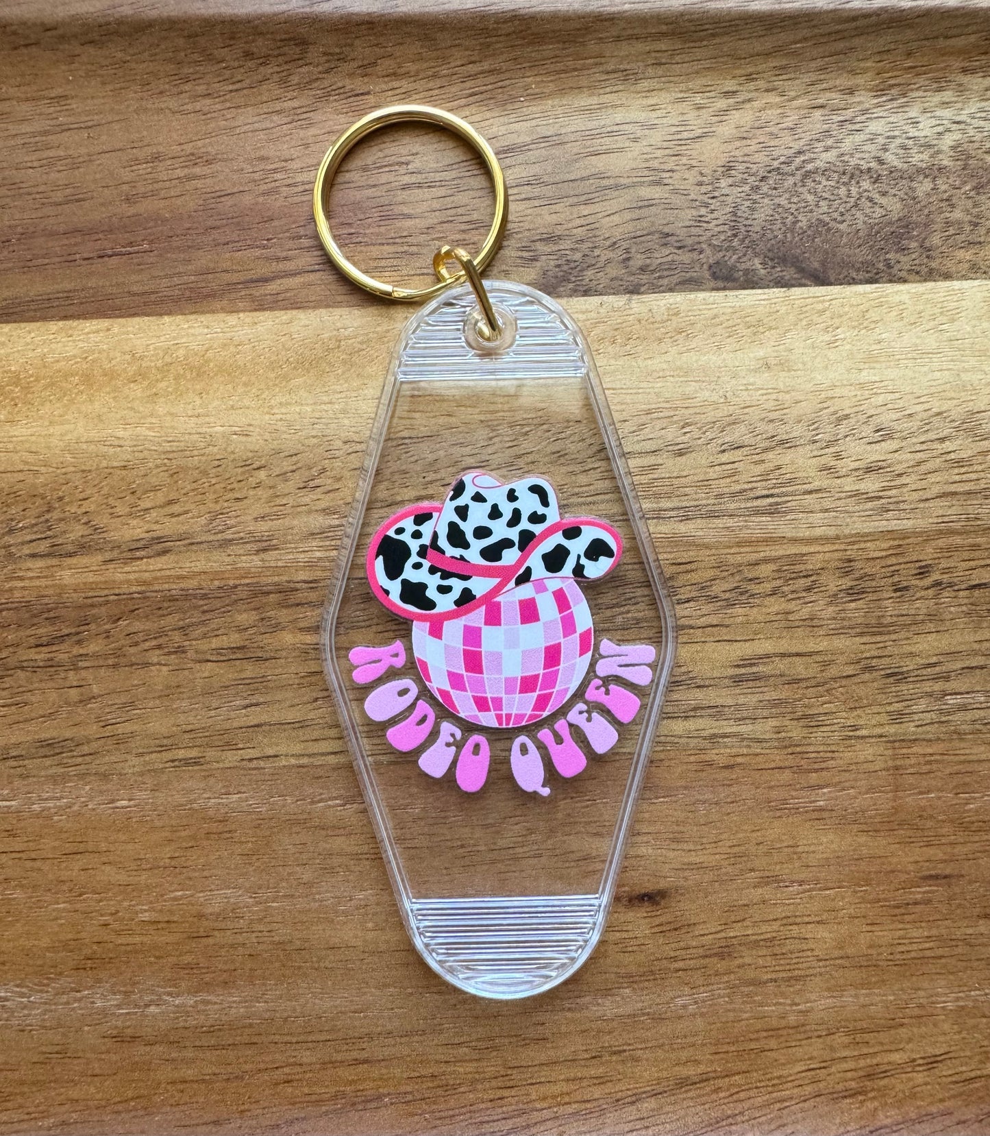 Rodeo Queen Keychain